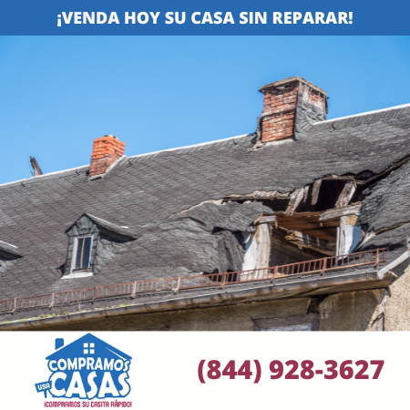 ¡Venda hoy su casa sin reparar!